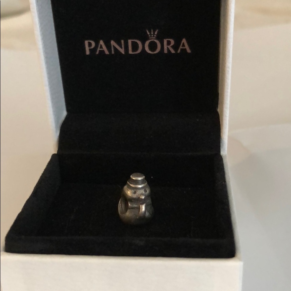 Snowman charm
